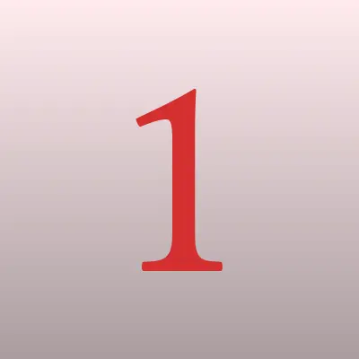 №1 Beauty, салон красоты, лого-визитка
