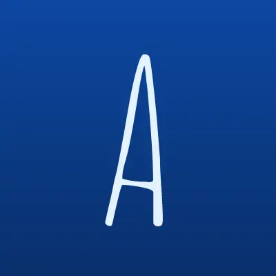 ATLANTIC, центр иностранных языков, лого-визитка