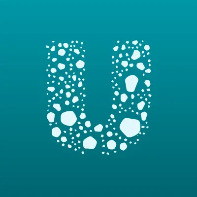 Удача, универсальный рынок, лого-визитка